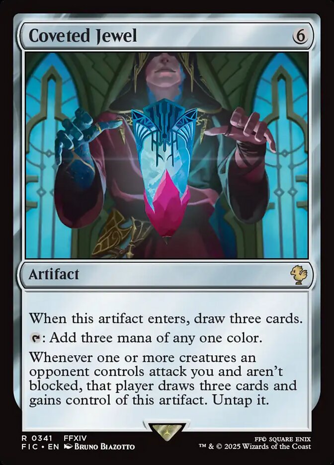 Coveted Jewel, Final fantasy commander Card Art