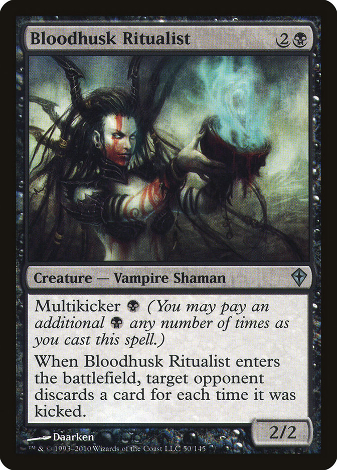 Bloodhusk Ritualist, Worldwake Card Art