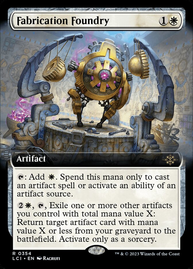 Fabrication Foundry, The lost caverns of ixalan Card Art