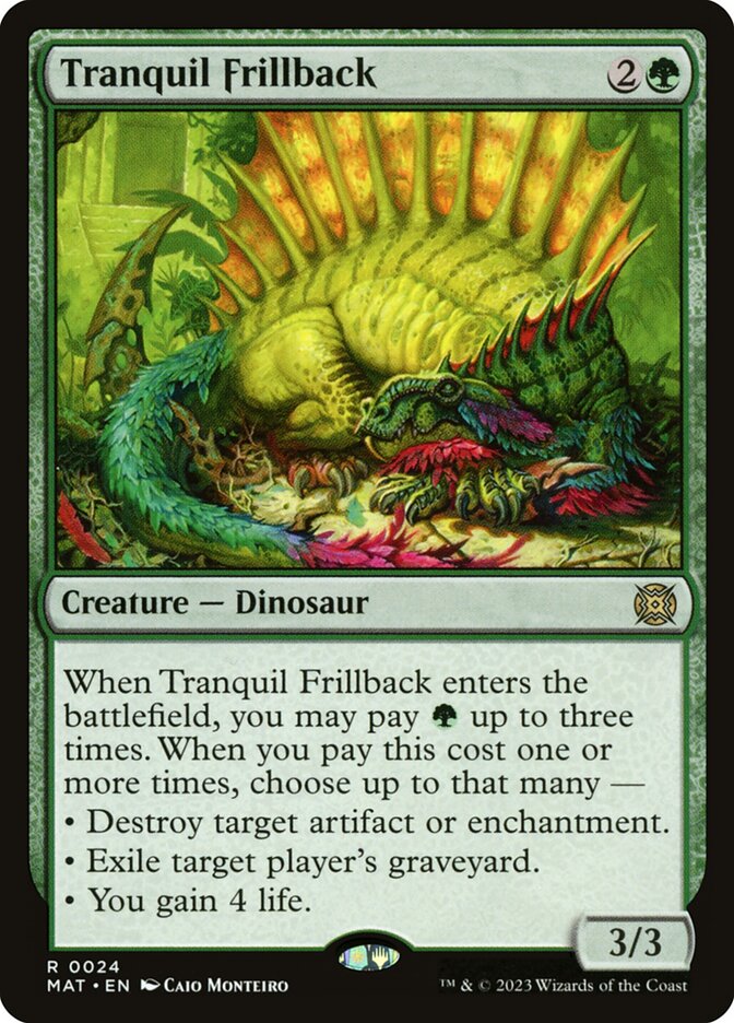 Tranquil Frillback, March of the machine: the aftermath Card Art