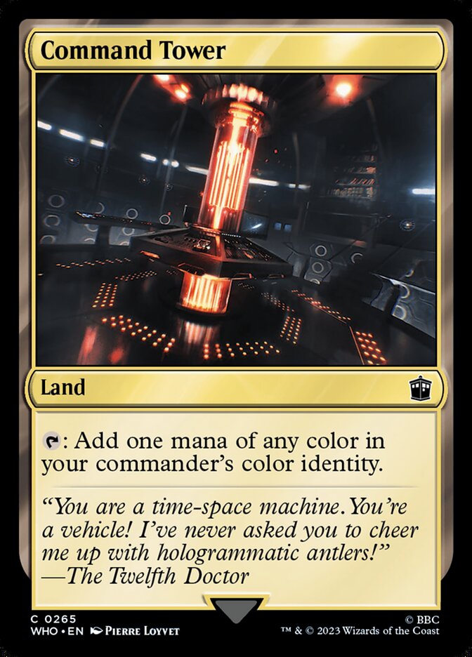 Command Tower, Doctor who Card Art