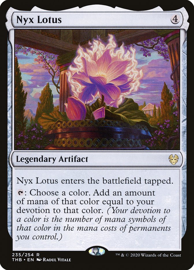 Nyx Lotus, Theros beyond death Card Art