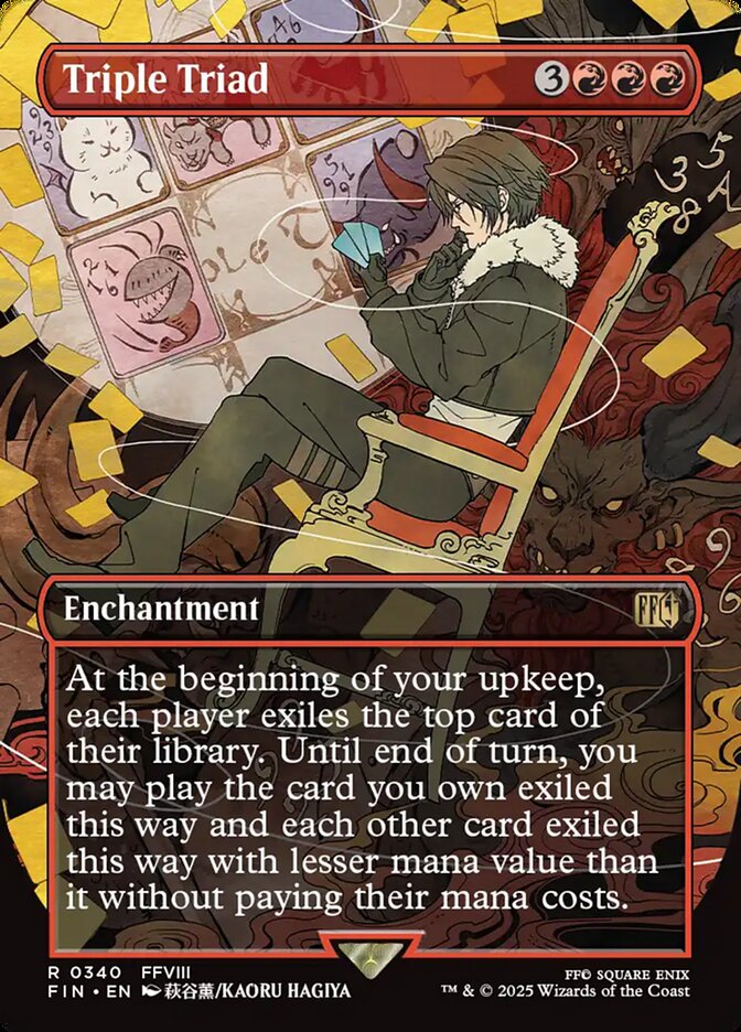 Triple Triad, Final fantasy Card Art
