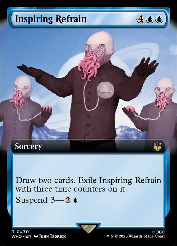 Inspiring Refrain, Doctor who Card Art