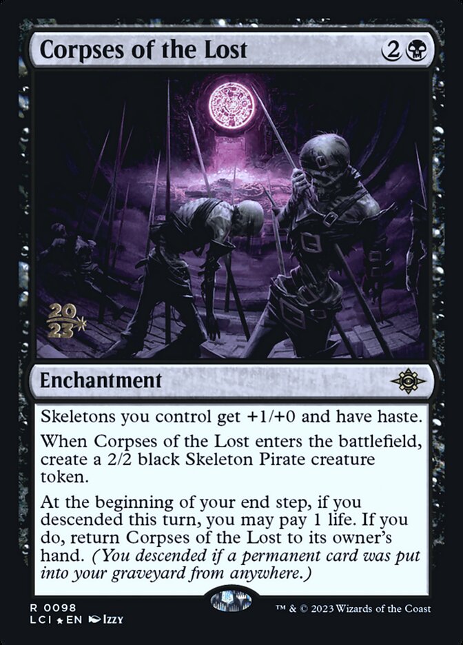 Corpses of the Lost, The Lost Caverns Of Ixalan Promos Card Art