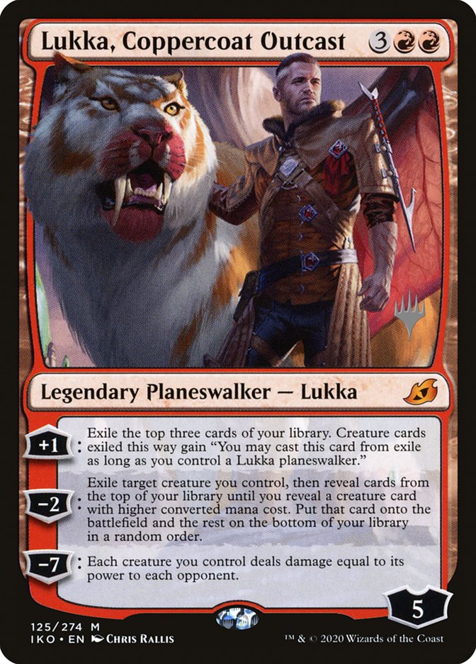 Lukka, Coppercoat Outcast, Ikoria: lair of behemoths promos Card Art