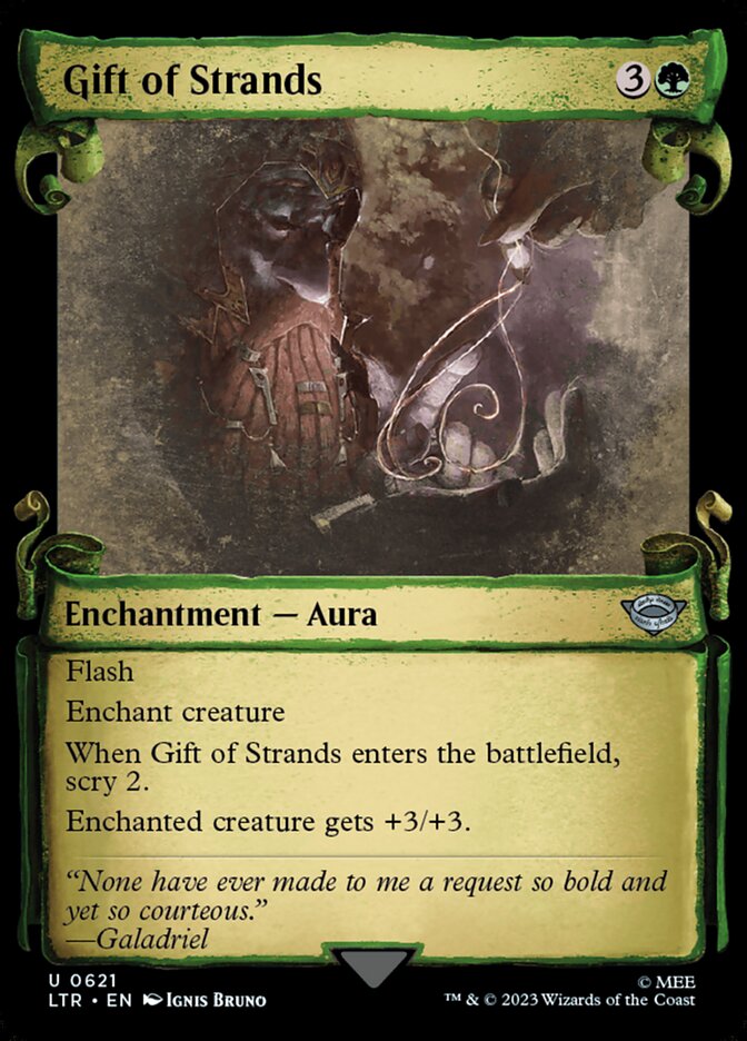 Gift of Strands, The lord of the rings: tales of middle-earth Card Art