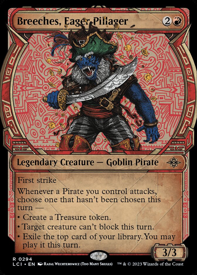 Breeches, Eager Pillager, The lost caverns of ixalan Card Art