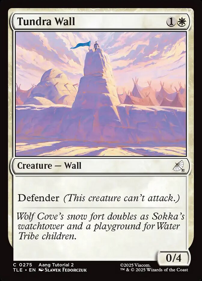Tundra Wall, Avatar: The Last Airbender Eternal Card Art