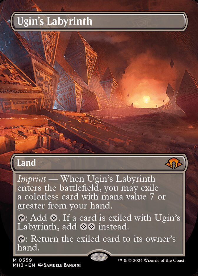 Ugin's Labyrinth, Modern Horizons 3 Card Art