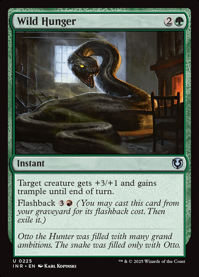 Wild Hunger, Innistrad remastered Card Art