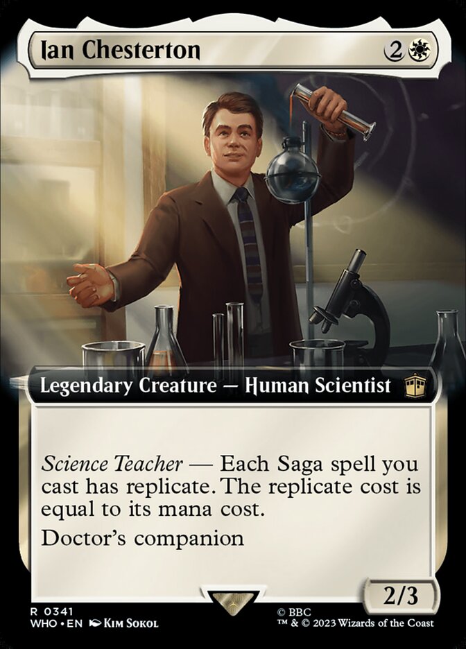 Ian Chesterton, Doctor who Card Art