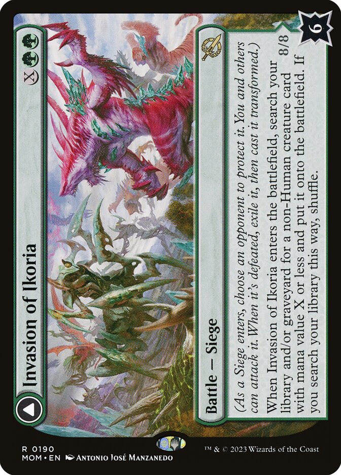 Invasion of Ikoria // Zilortha, Apex of Ikoria - Foil