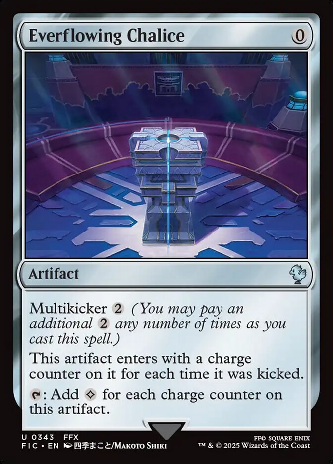 Everflowing Chalice, Final fantasy commander Card Art