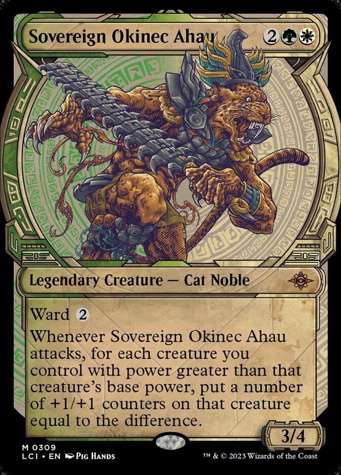 Sovereign Okinec Ahau, The Lost Caverns Of Ixalan Card Art