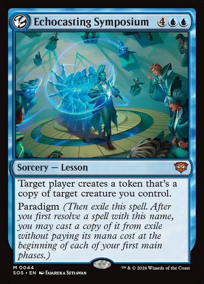 Echocasting Symposium, Secrets Of Strixhaven Card Art