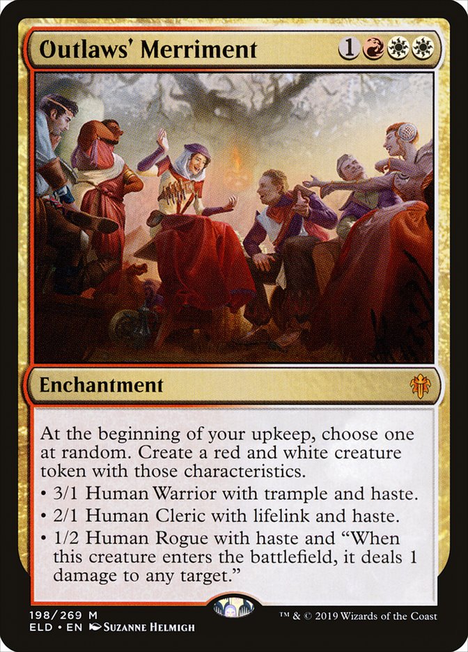 Outlaws' Merriment, Throne of eldraine Card Art
