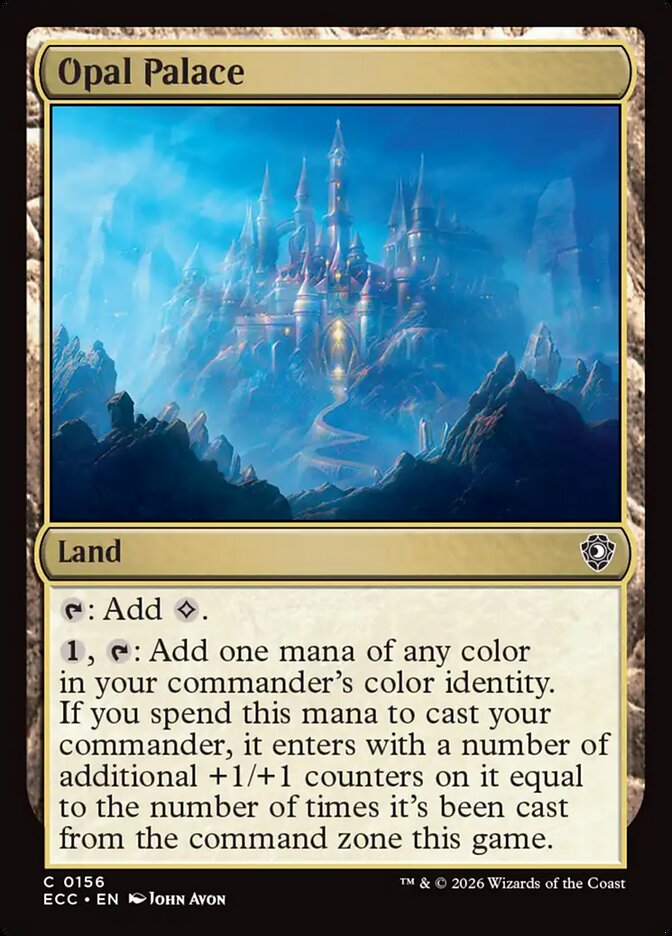 Opal Palace, Lorwyn Eclipsed Commander Card Art
