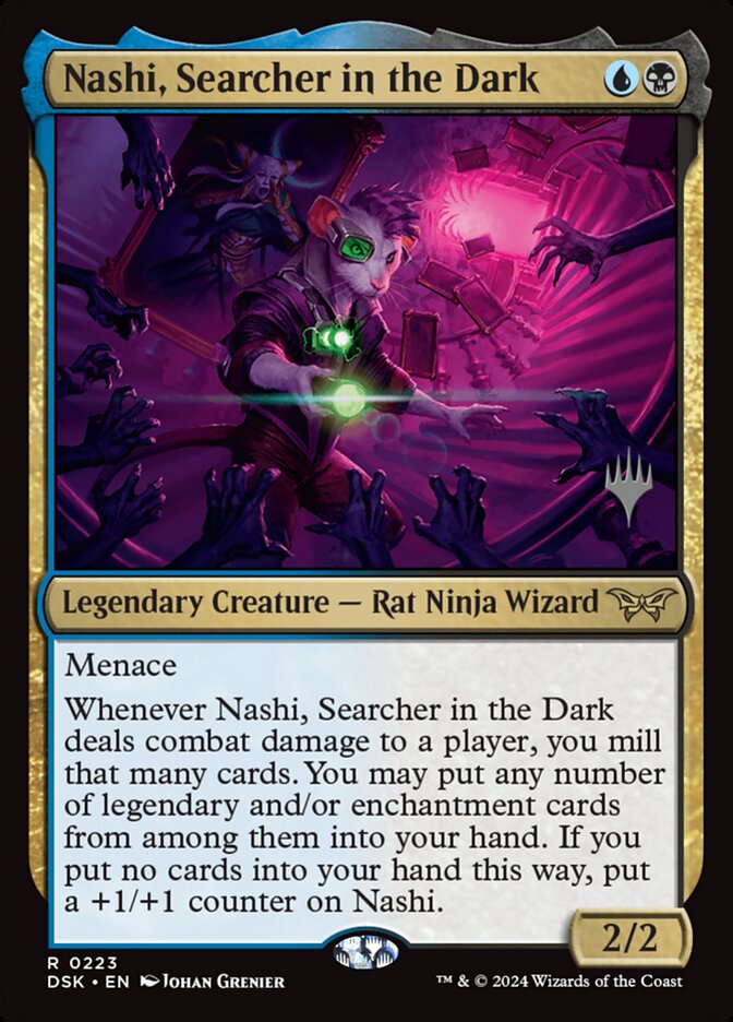 Nashi, Searcher in the Dark, Duskmourn: House Of Horror Promos Card Art