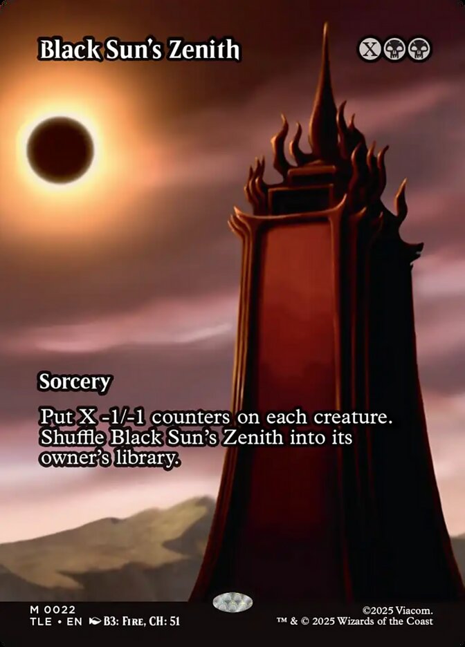 Black Sun's Zenith, Avatar: The Last Airbender Eternal Card Art