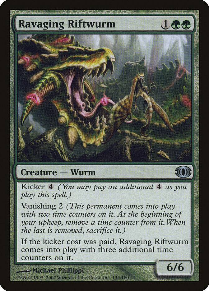 Ravaging Riftwurm, Future Sight Card Art