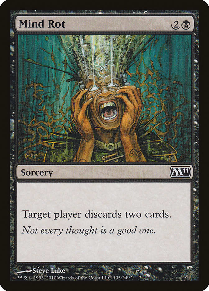 Mind Rot, Magic 2011 Card Art