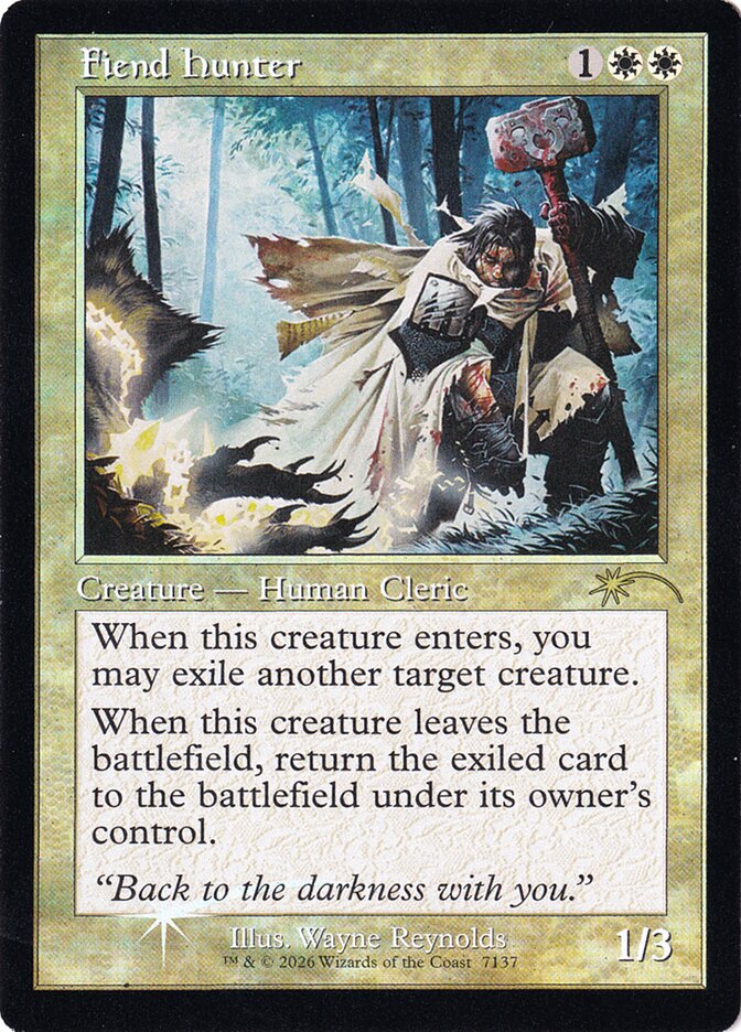 Fiend Hunter, Secret Lair Drop Card Art