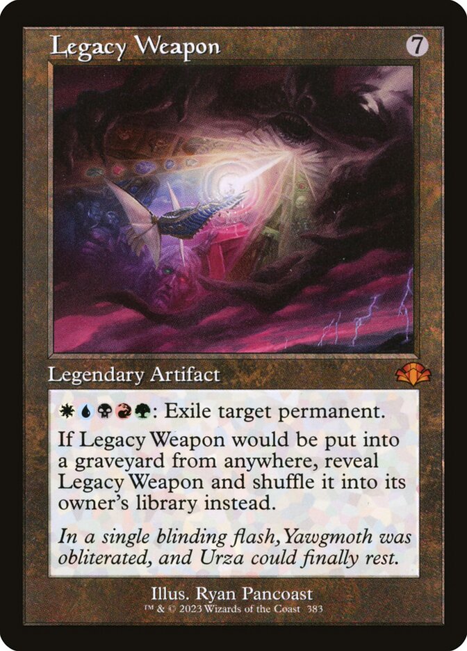 Legacy Weapon, Dominaria Remastered Card Art