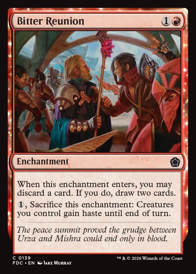 Bitter Reunion, Foundations Commander Card Art
