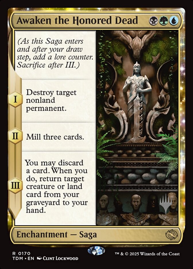 Awaken the Honored Dead, Tarkir: Dragonstorm Promos Card Art