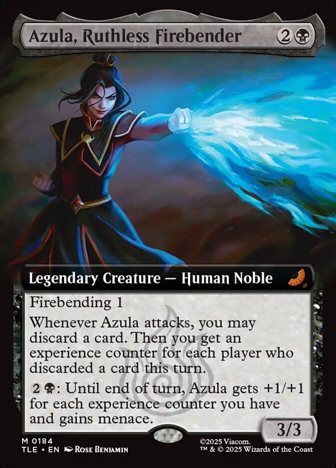 Azula, Ruthless Firebender, Avatar: The Last Airbender Eternal Card Art