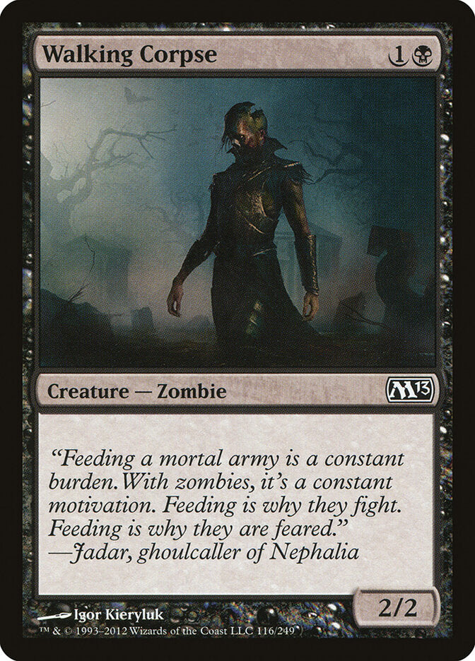 Walking Corpse, Magic 2013 Card Art