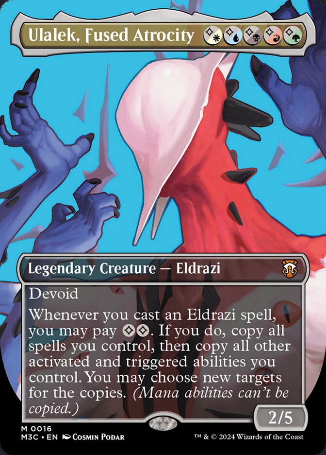 Ulalek, Fused Atrocity, Modern Horizons 3 Commander Card Art
