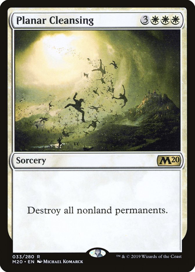 Planar Cleansing, Core Set 2020 Card Art