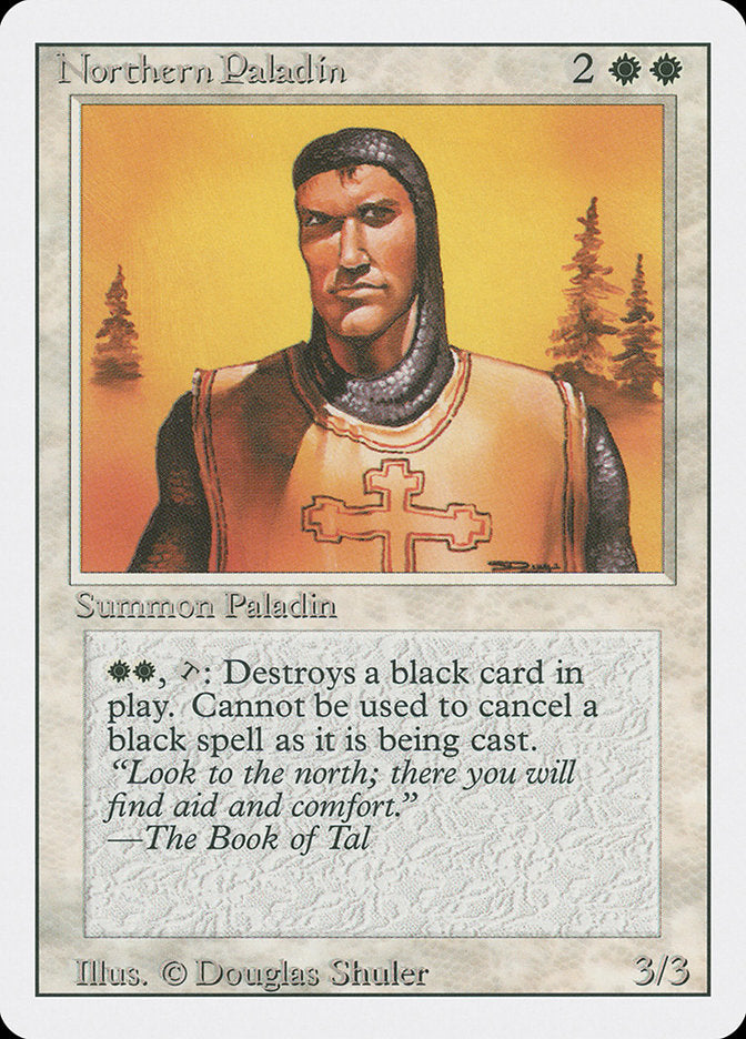 Northern Paladin, Revised Edition Card Art