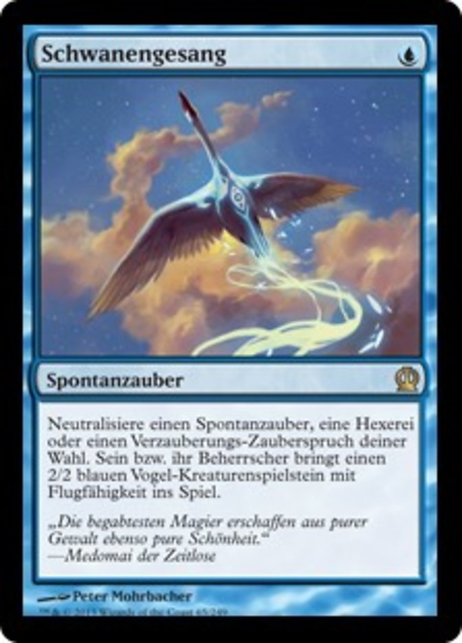 Swan Song, Theros Card Art