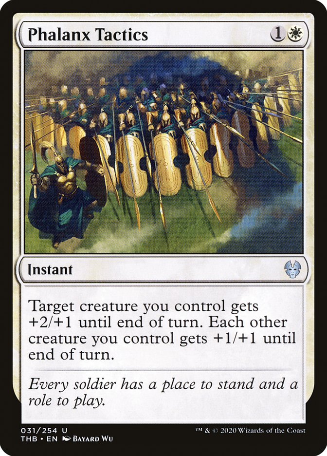 Phalanx Tactics, Theros beyond death Card Art