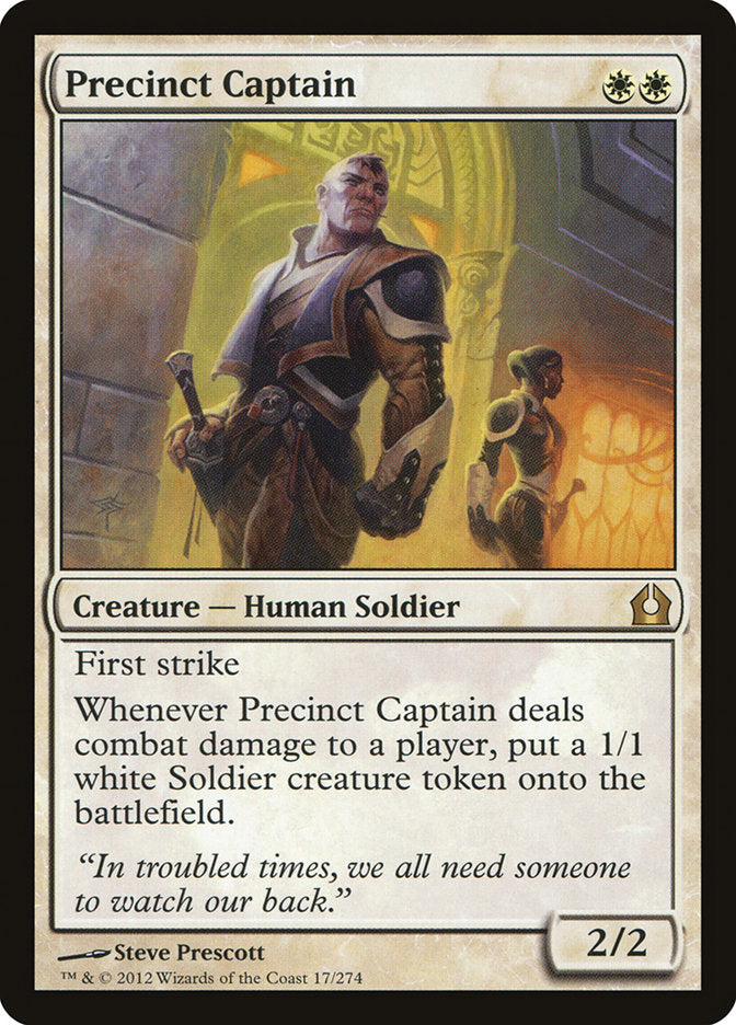 Precinct Captain, Return to ravnica Card Art