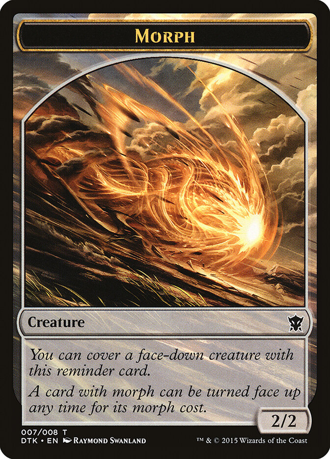 Morph, Dragons Of Tarkir Tokens Card Art