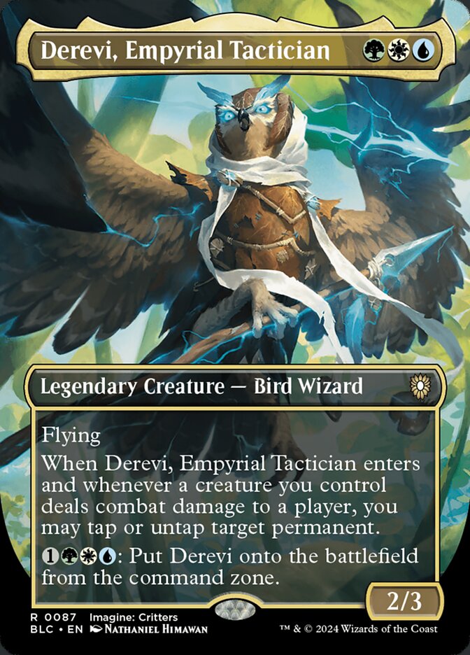 Derevi, Empyrial Tactician, Bloomburrow Commander Card Art