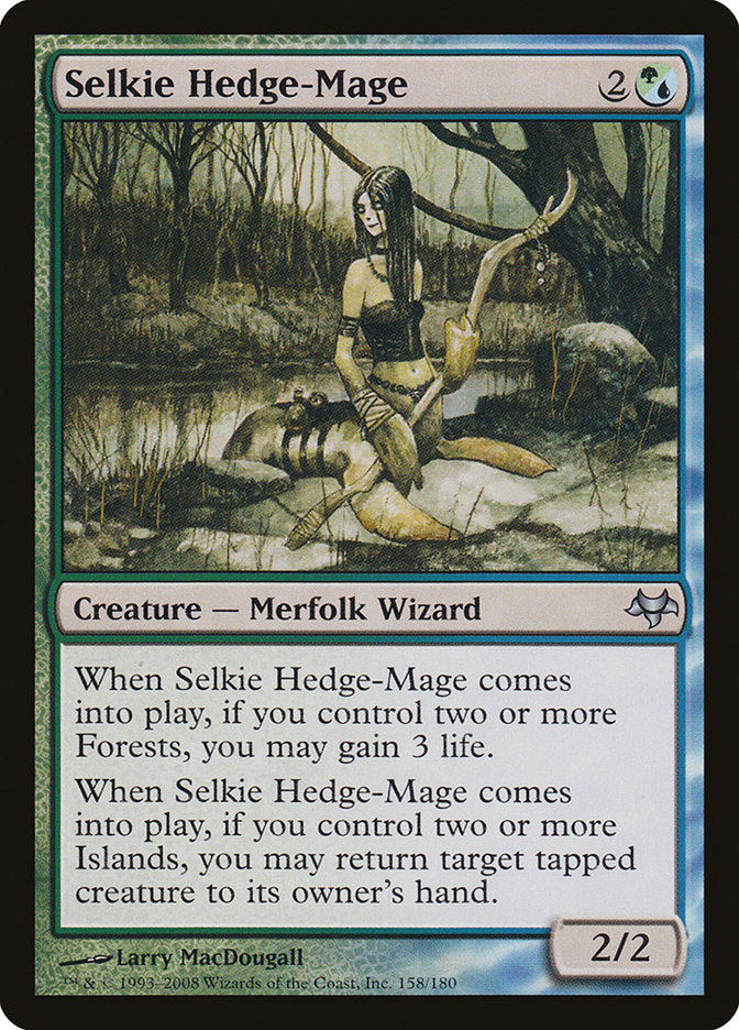 Selkie Hedge-Mage, Eventide Card Art
