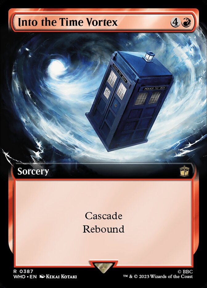 Into the Time Vortex, Doctor Who Card Art
