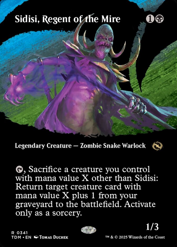 Sidisi, Regent of the Mire, Tarkir: dragonstorm Card Art