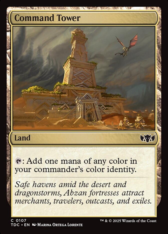 Command Tower, Tarkir: Dragonstorm Commander Card Art