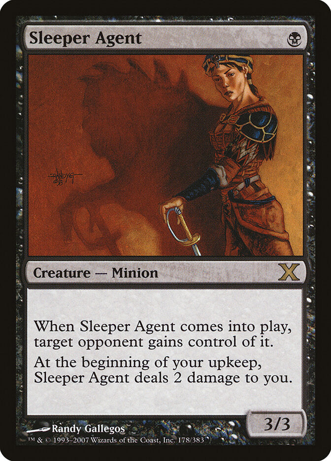 Sleeper Agent, Tenth Edition Card Art