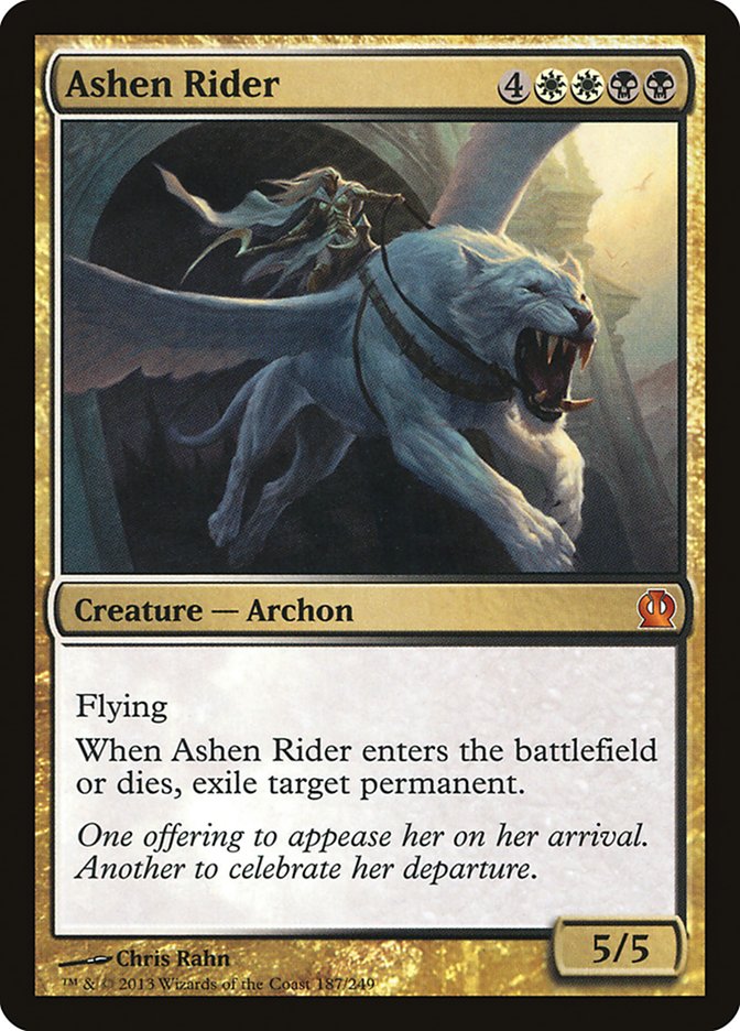 Ashen Rider, Theros Card Art