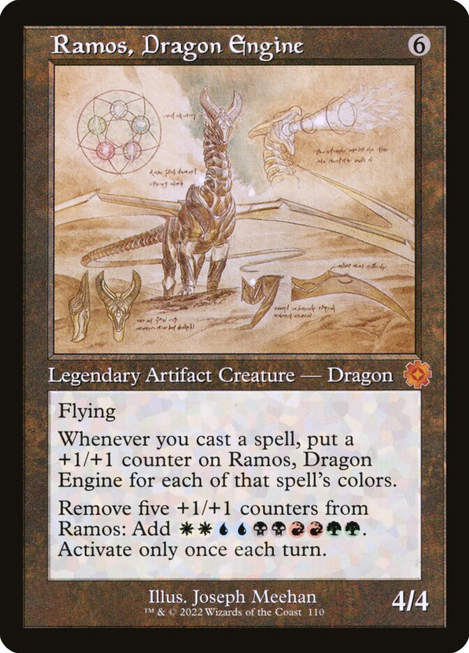 Ramos, Dragon Engine, The Brothers' War Retro Artifacts Card Art
