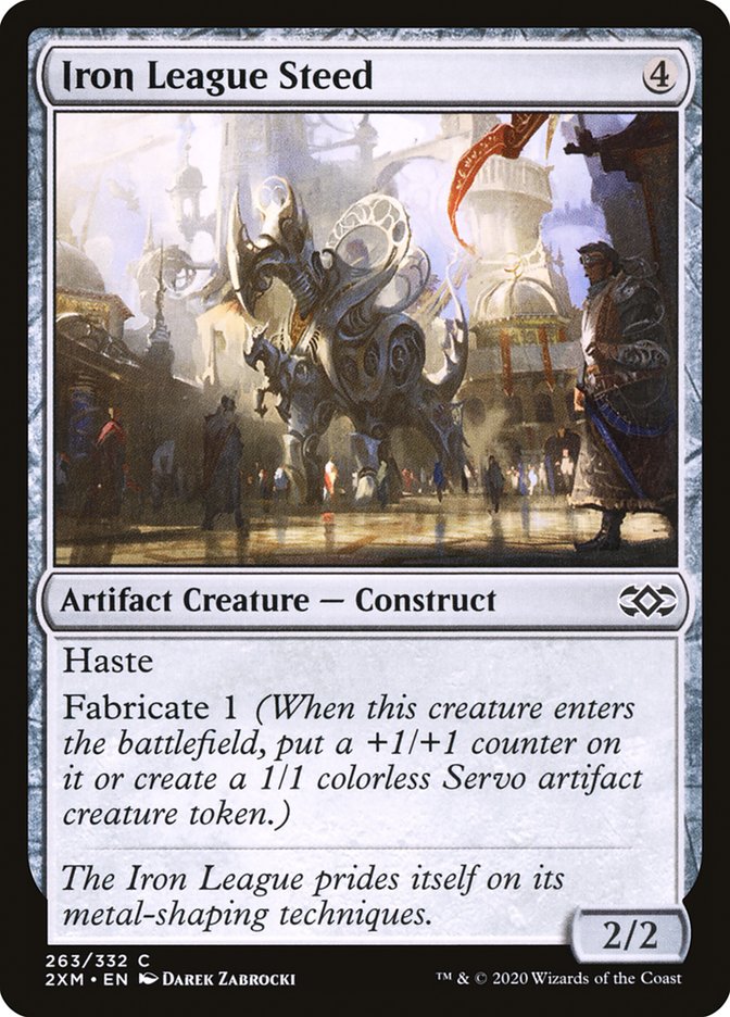 Iron League Steed, Double masters Card Art