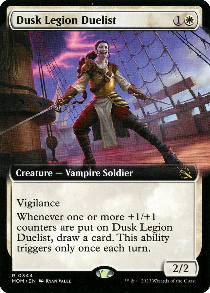Dusk Legion Duelist, March of the machine Card Art