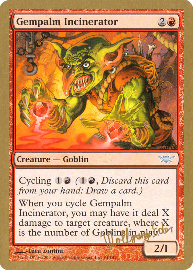 Gempalm Incinerator, World Championship Decks 2003 Card Art